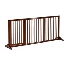 Barrera para Mascotas Madera de Pino PawHut