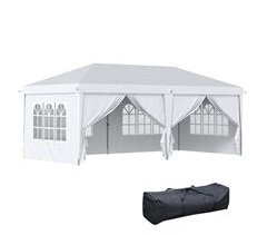 Carpa Plegable Acero, Tela Oxford Outsunny