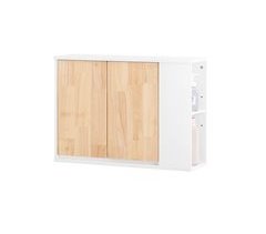Armario de Pared para Baño Armario BZR144-WN SoBuy ES