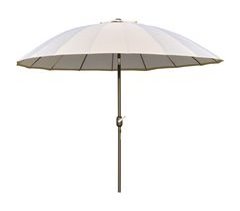 Sombrilla de Jardín Metal, Poliéster Outsunny