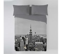 ICEHOME - Funda Nórdica Estampada 2/ 3 Piezas - WALL STREET