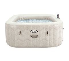 INTEX Spa hinchable 4 personas Chevron Deluxe