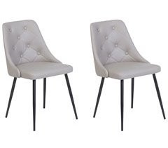 Beliani Silla de comedor VALERIE