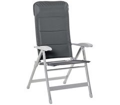 Silla de Jardín Plegable Aluminio, Tela Oxford, Esponja Outsunny