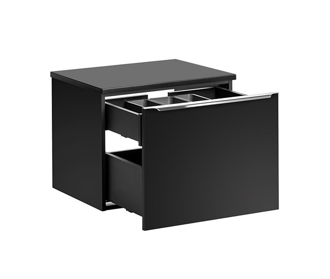 Mueble bajo lavabo Eros Negro