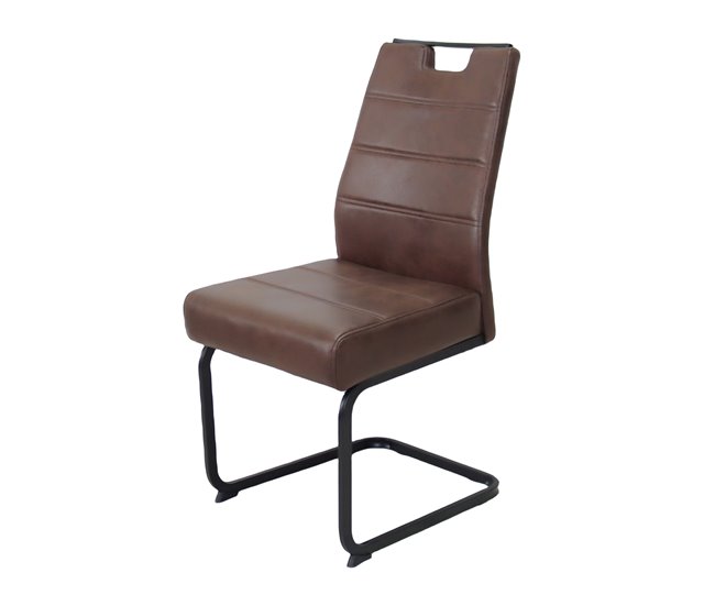 Silla de comedor KERSTIN marrón Marron