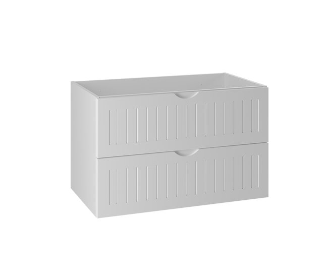 Mueble bajo lavabo Soline 80 Blanco