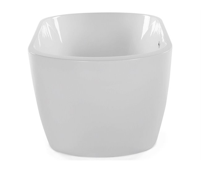 Beliani Bañera independiente NEVIS 80x170 Blanco