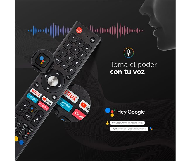 Televisor Smart TV 32 pulgadas - TD Systems PRIME32C19GLE Negro