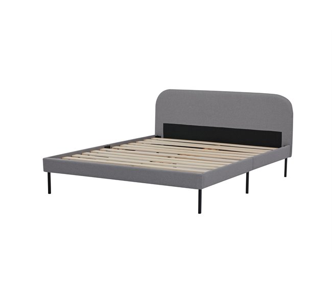 Cama STAR 150x190cm color gris Gris