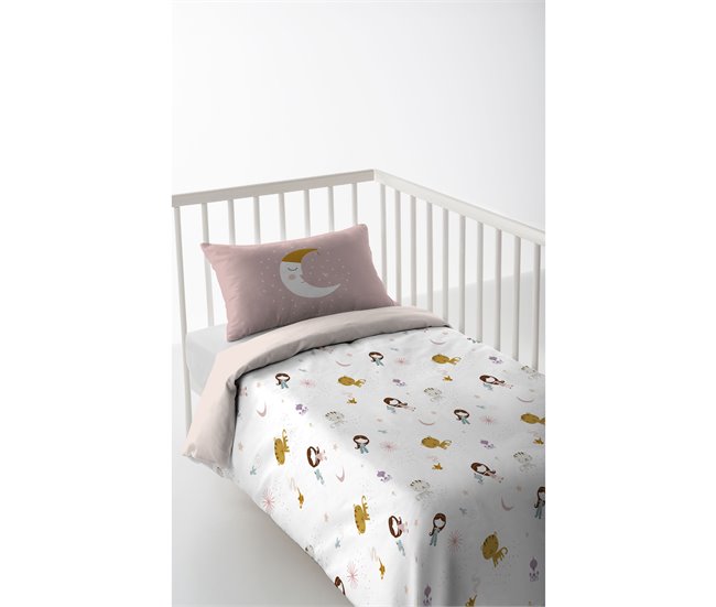 FUNDA NÓRDICA REVERSIBLE CUNA/MAXICUNA MIL UNA NOCHE 