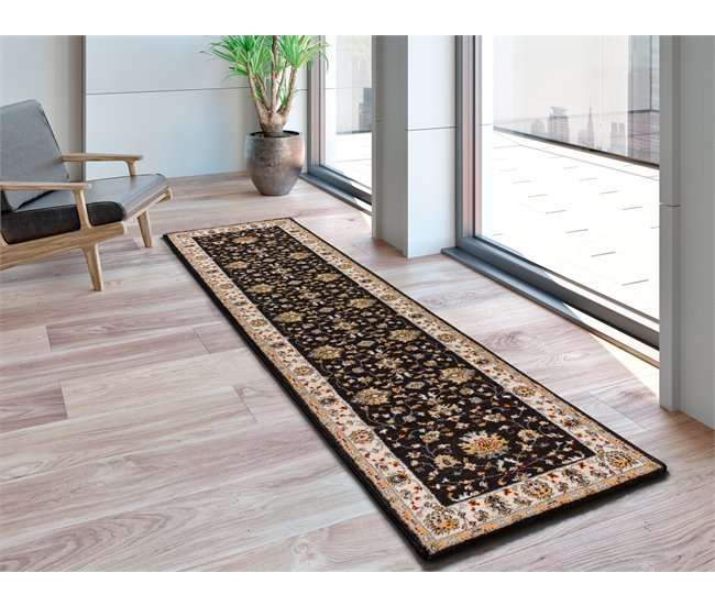 Alfombra vintage CLASSIC - ATTICGO 67x250 Antracita