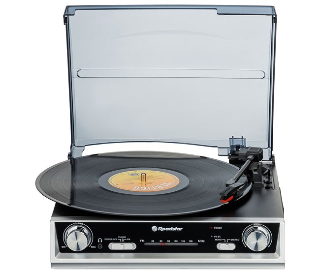 Tocadiscos Roadstar TTR-8634 Negro