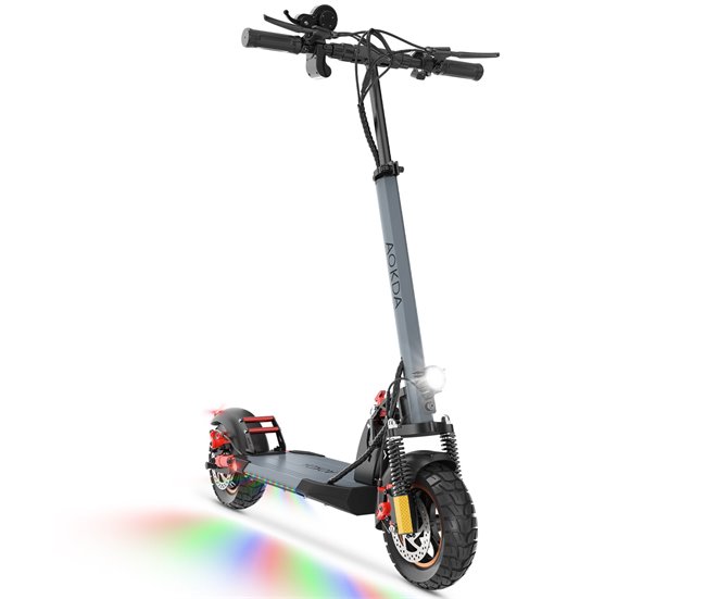 AOKDA AO-A1 Patinete Eléctrico - Motor 250W Batería 48V10AH Gris