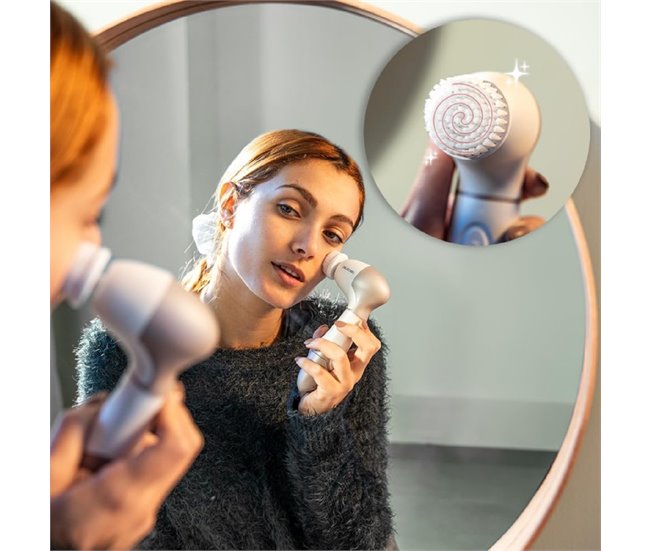 Cecotec Limpiador facial FaceCare TotalClean Blanco