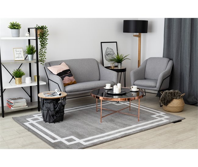 Alfombra HAMPTON Lux 200x290 Gris