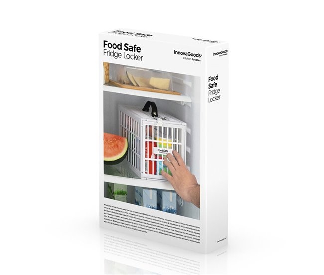 Jaula de Seguridad para Neveras IG813536 Blanco