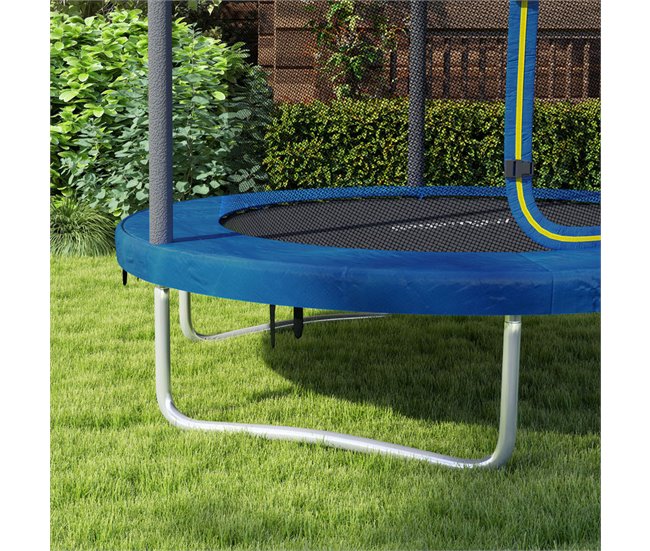 Cama Elástica Acero, PP SPORTNOW Azul