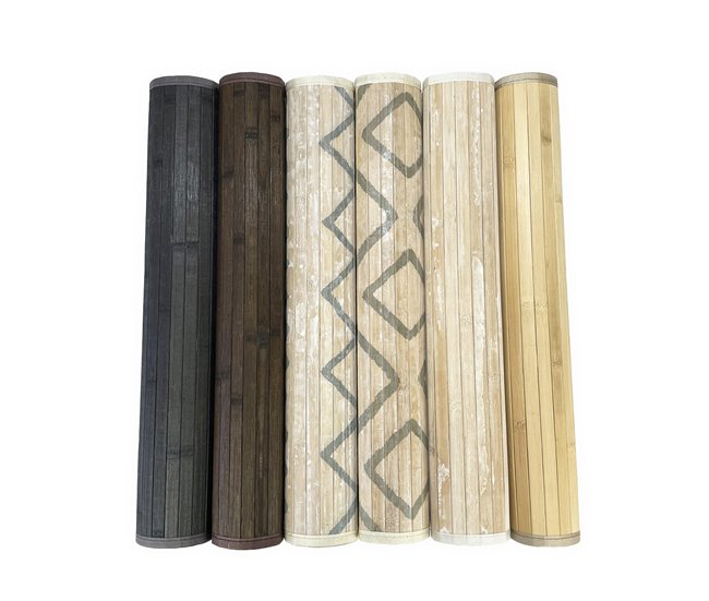 Acomoda Textil – Alfombra Bambú para Interior y Exterior. 80x150 Marron