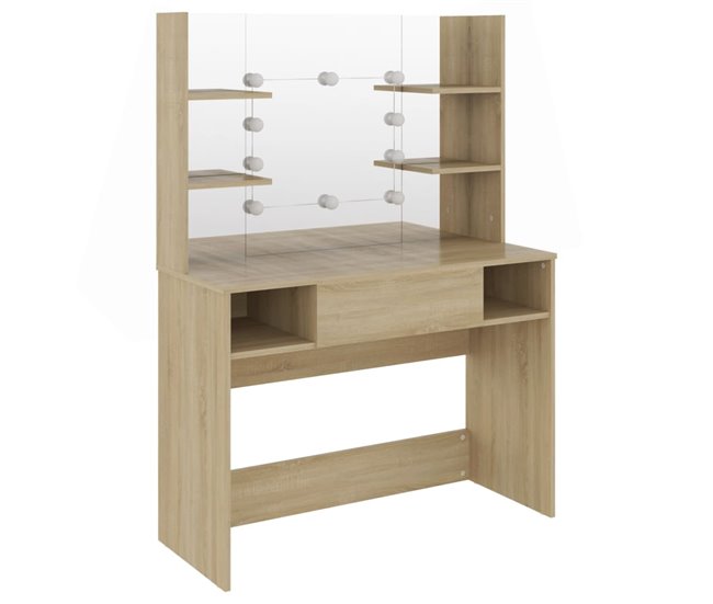 Tocador de Maquillaje DREAM SPACE 100 Blanco