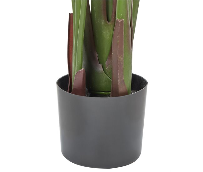 Beliani Planta artificial ÁRBOL BANANA Verde