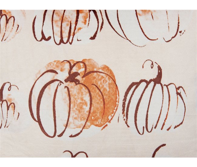 Beliani Cojín decorativo CUCURBITA Beige