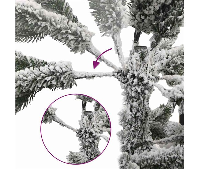 Árbol Navidad - Árbol navideño Blanco/ Verde