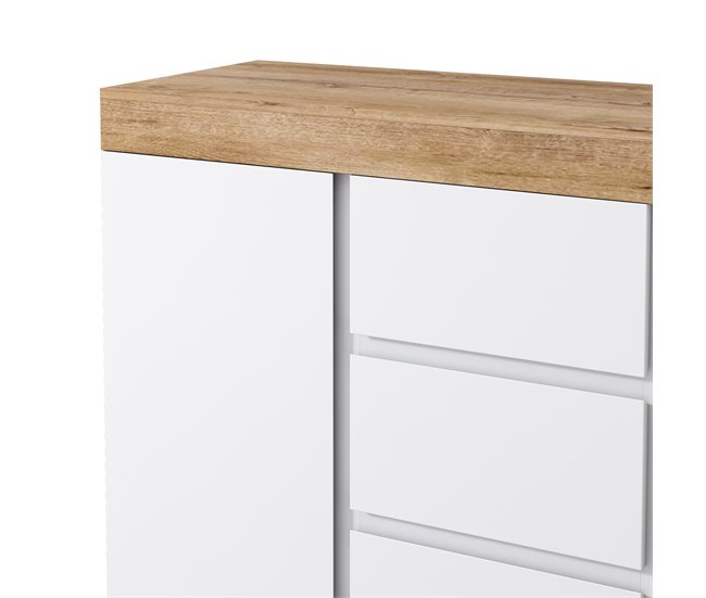 Cómodas Natural/ Blanco