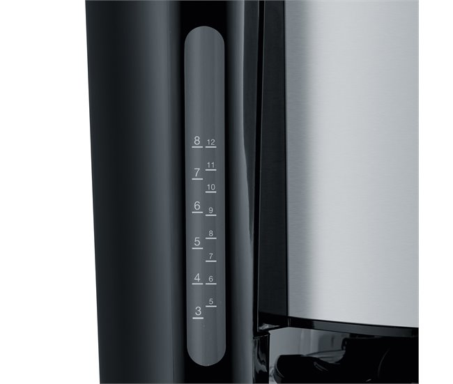 Cafetera con jarra termo 8 tazas Severin KA 4847 - 1000 W Gris