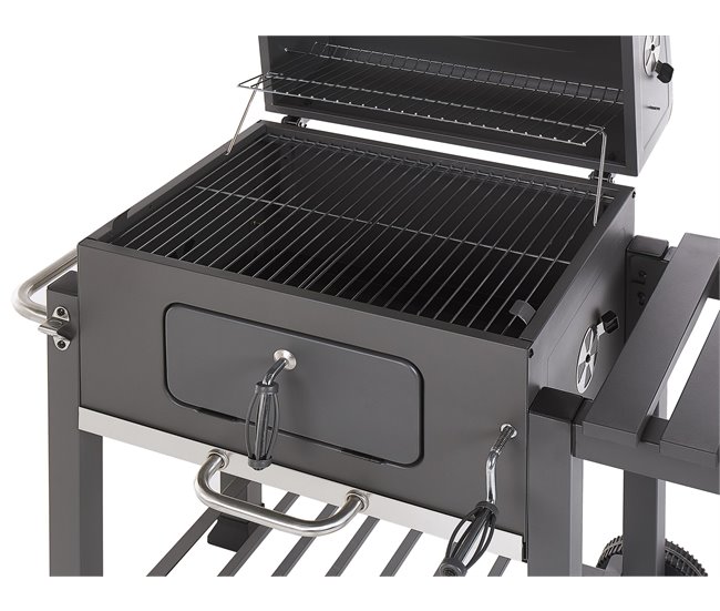 Beliani Barbacoa de carbón PAVLOF Gris
