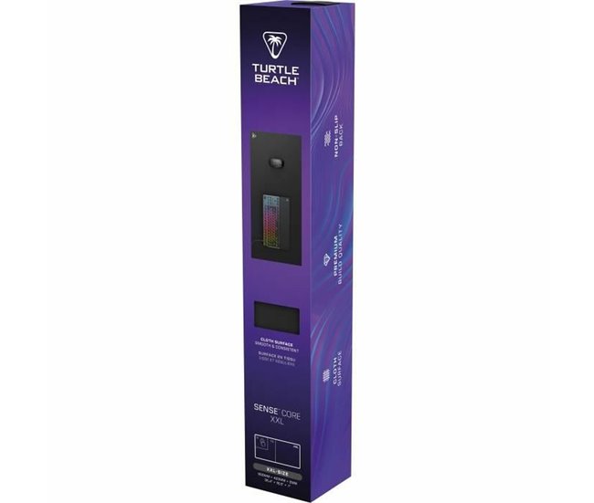 Alfombrilla de Ratón Sense Core XXL Negro