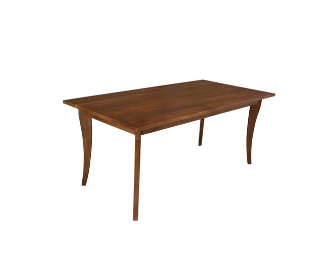 Conforama Mesa de Comedor DKD Home Decor Marrón Madera de mango (180 x 90 x 76 cm)