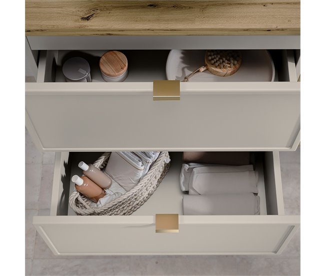 Mueble bajo lavabo Alba 80 Beige