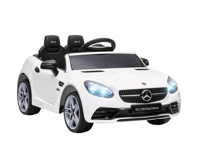 Coche Eléctrico Infantil PP, Metal AIYAPLAY Blanco