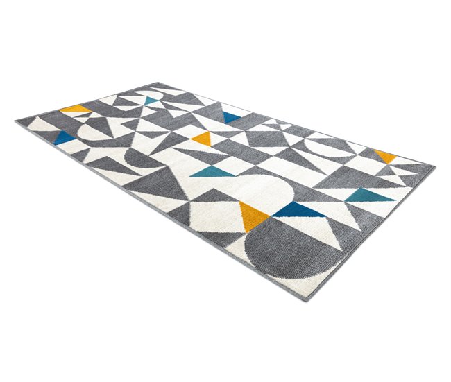 Alfombra GINA 21243651 Geométrico Gris