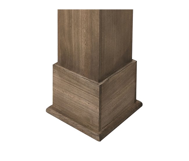 Beliani Repisa de la chimenea NARNIA Marron