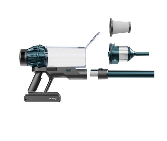 Aspirador 2 en 1 inalámbrico UPX32 Hkoenig Azul