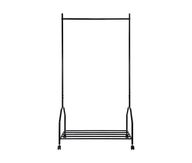 Burro para ropa SPACE metal 158x85x45cm Negro
