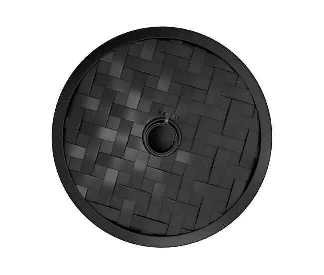 Base de Sombrilla HDPE, Cemento Outsunny Negro