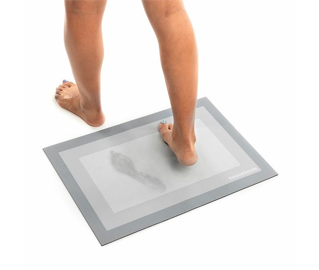 Alfombrilla de Baño Superabsorbente Gris