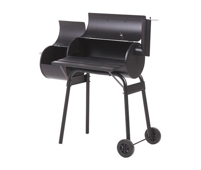 Beliani Barbacoa de carbón KATLA Negro