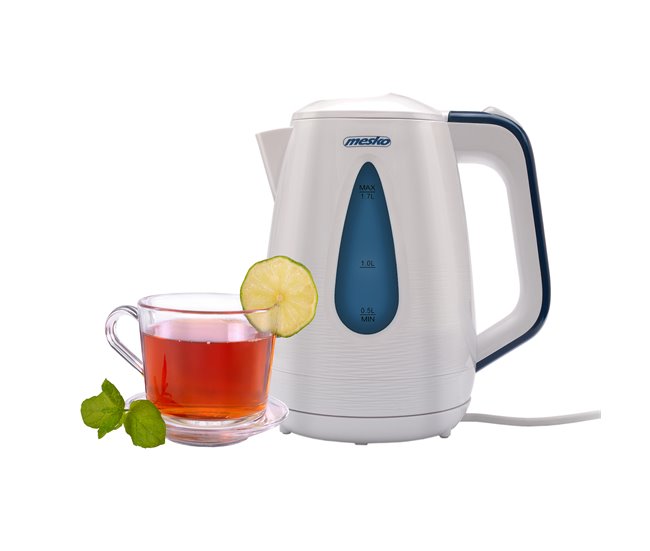Hervidor de Agua Eléctrico Mesko MS 1261 Blanco