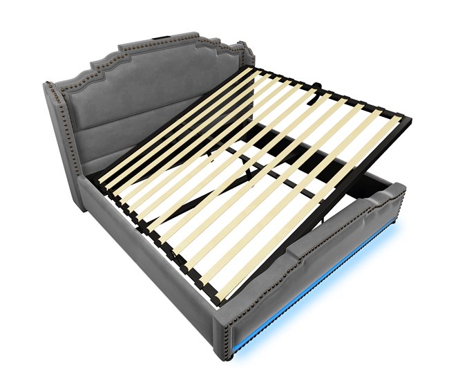 Canapés abatibles Gris