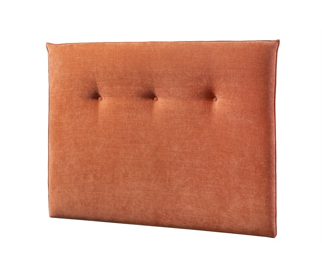 Cabecero RUBENS 160x115x12cm tela Naranja