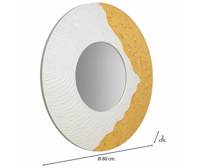Espejo de pared Blanco