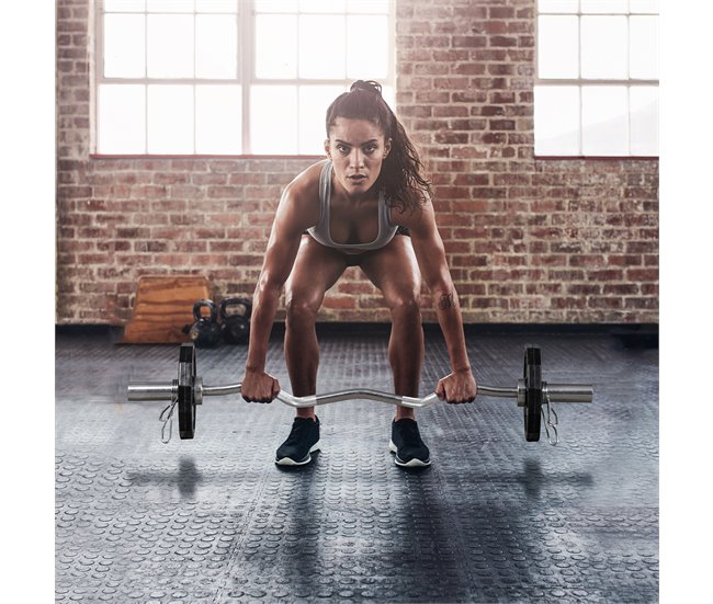 Discos de Pesas Metal, Caucho SPORTNOW, deportes y ocio - pesas Negro/ Gris