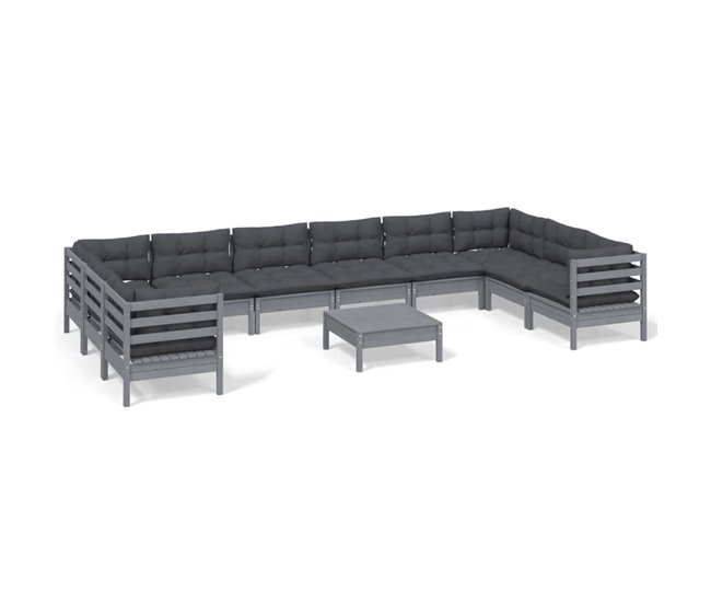Conjuntos de jardin Gris