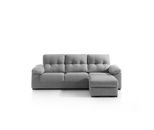 Chaise longue MIA reversible Gris Claro
