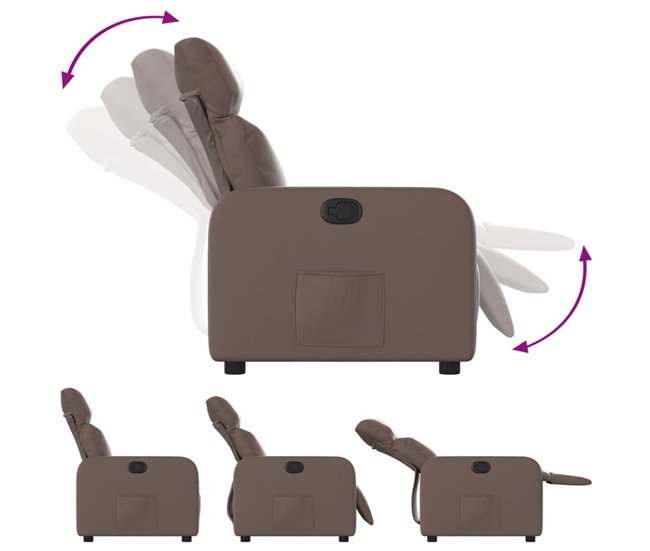 Sillón Reclinable Marron
