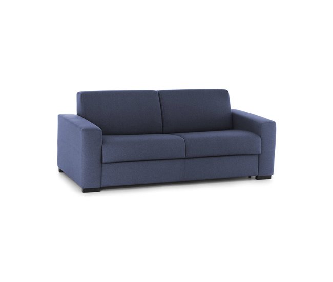 Sofá cama 2 plazas en tela Dababo Azul Marino